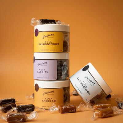 caramels in a jar CHOCOLATE 12 pieces