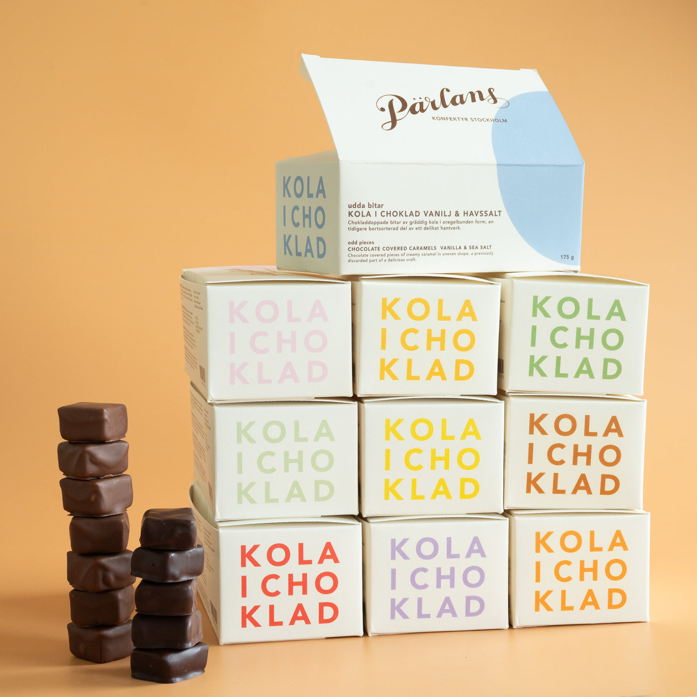 kola i choklad UDDA BITAR 175 gram
