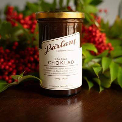 kolasås CHOKLAD glasburk