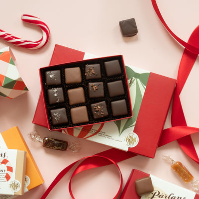 chocolate covered caramels WINTER EDITION 24 pieces