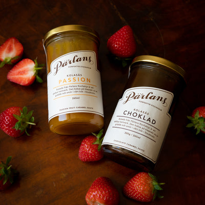 Pärlans goda kolasås till rabatterat pris - fynda prima produkter direkt från fabriken i Stockholm. 